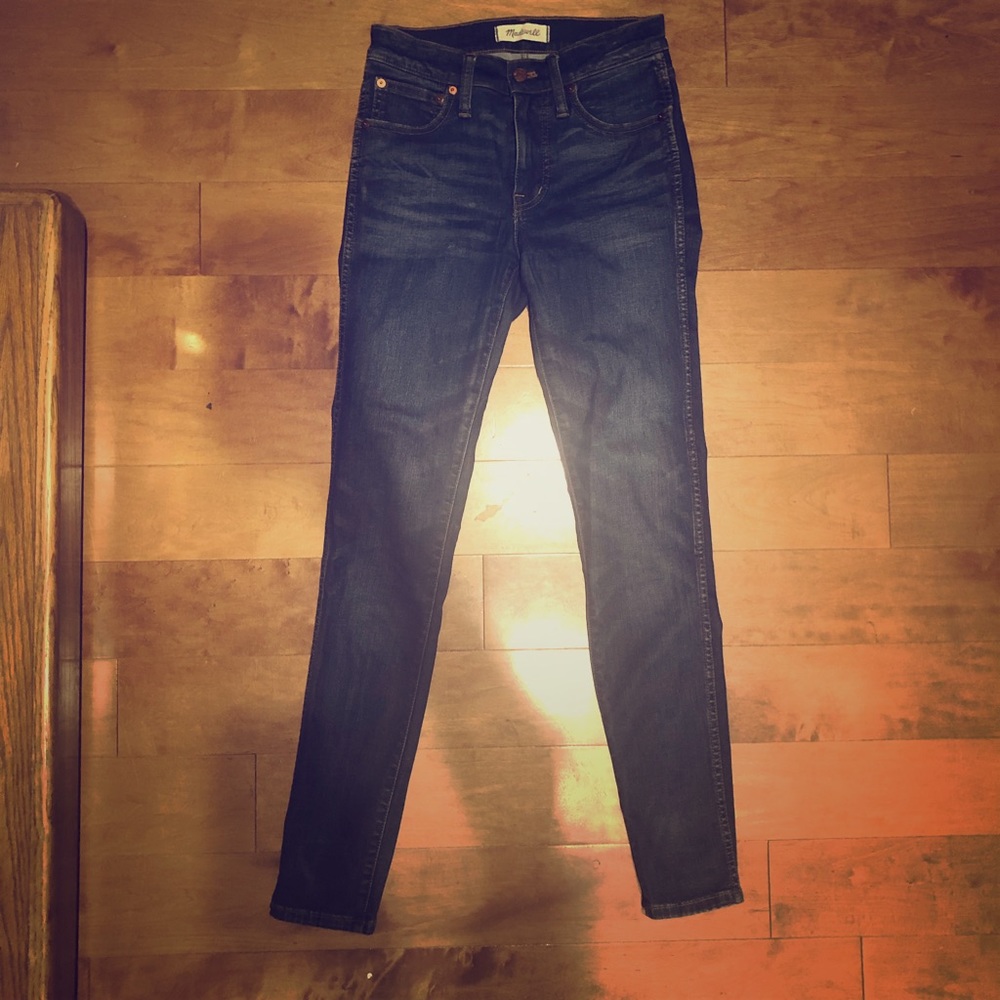 9” Waist High Waisted Madewell Jeans